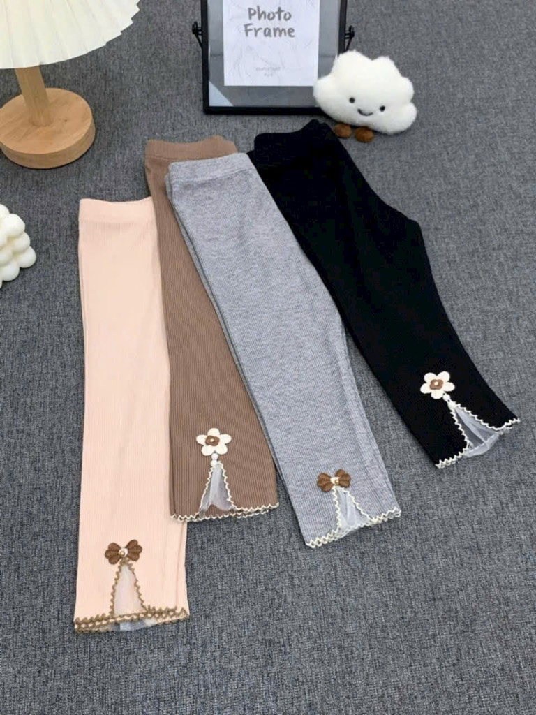Q146-Quần lông thỏ bé gái