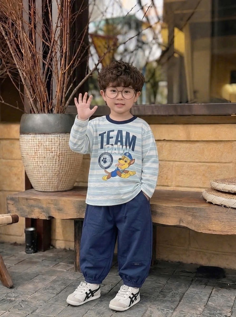 T769-Bộ dài giấy kẻ quần cotton bom (10.26kg)