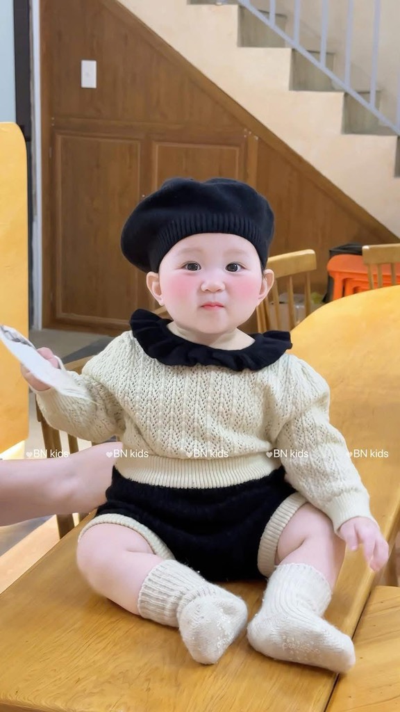 BD162-Set len áo kem quần chip đen (08.14kg)