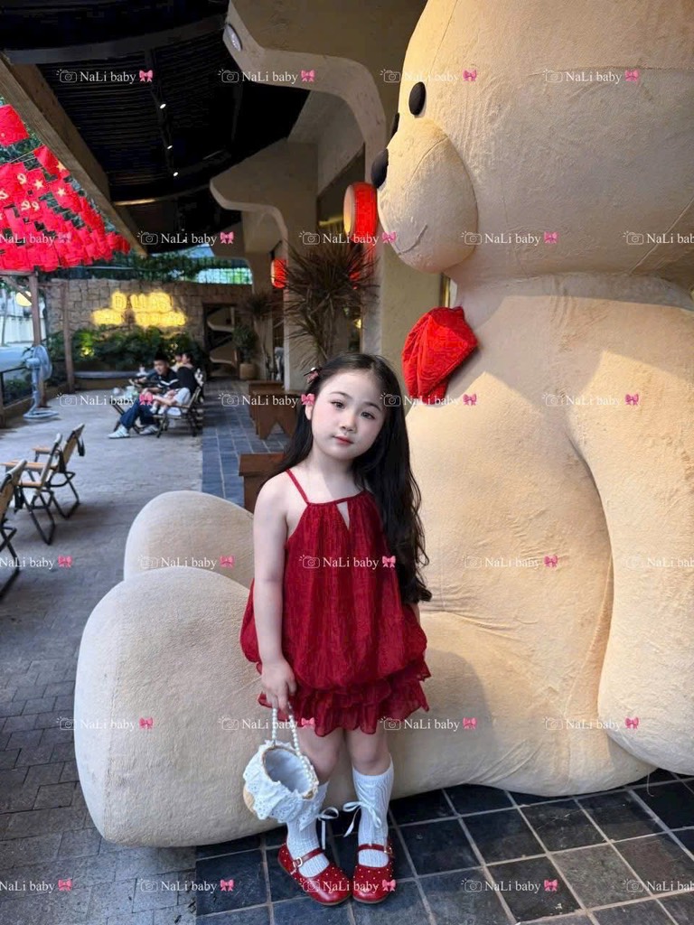 G511-Set 2 dây yếm đũi tơ cv xoè (08.18.288)