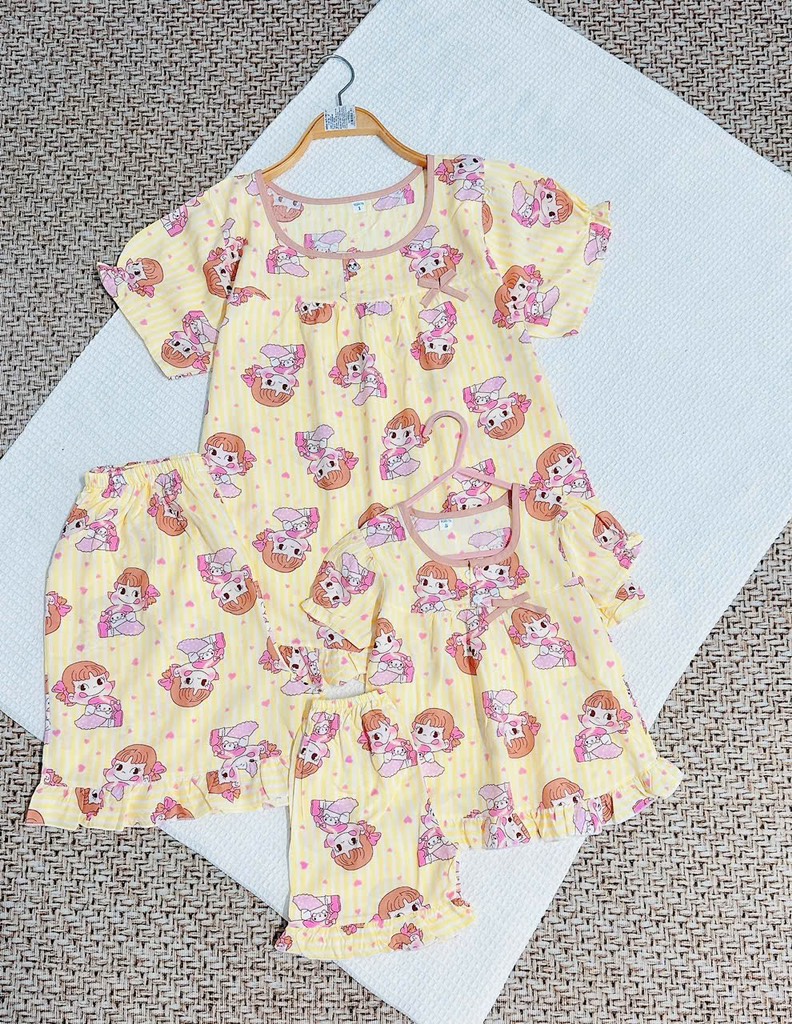 N053-Bộ lanh đùi mẹ bé HT (45.70kg)