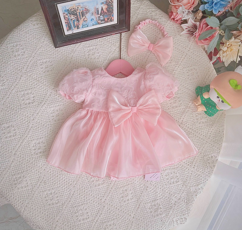 BD030-Body suit thiết kế bé gái