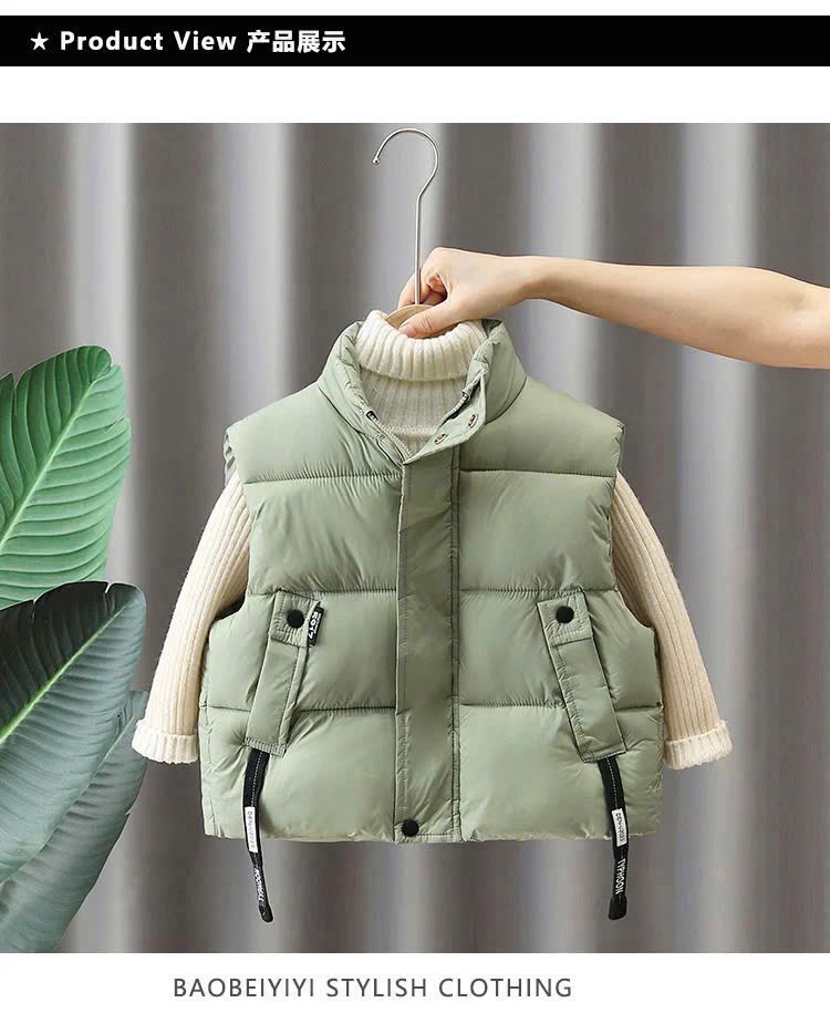 K118-Áo gile phao khoá Hàn Quốc (11.20.570)