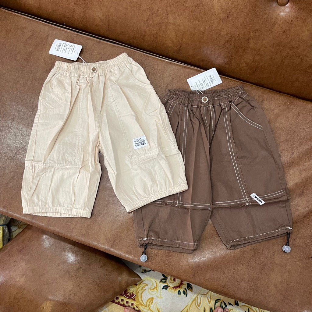 Q086-Quần kaki mềm lửng QC bé trai (14-20kg)