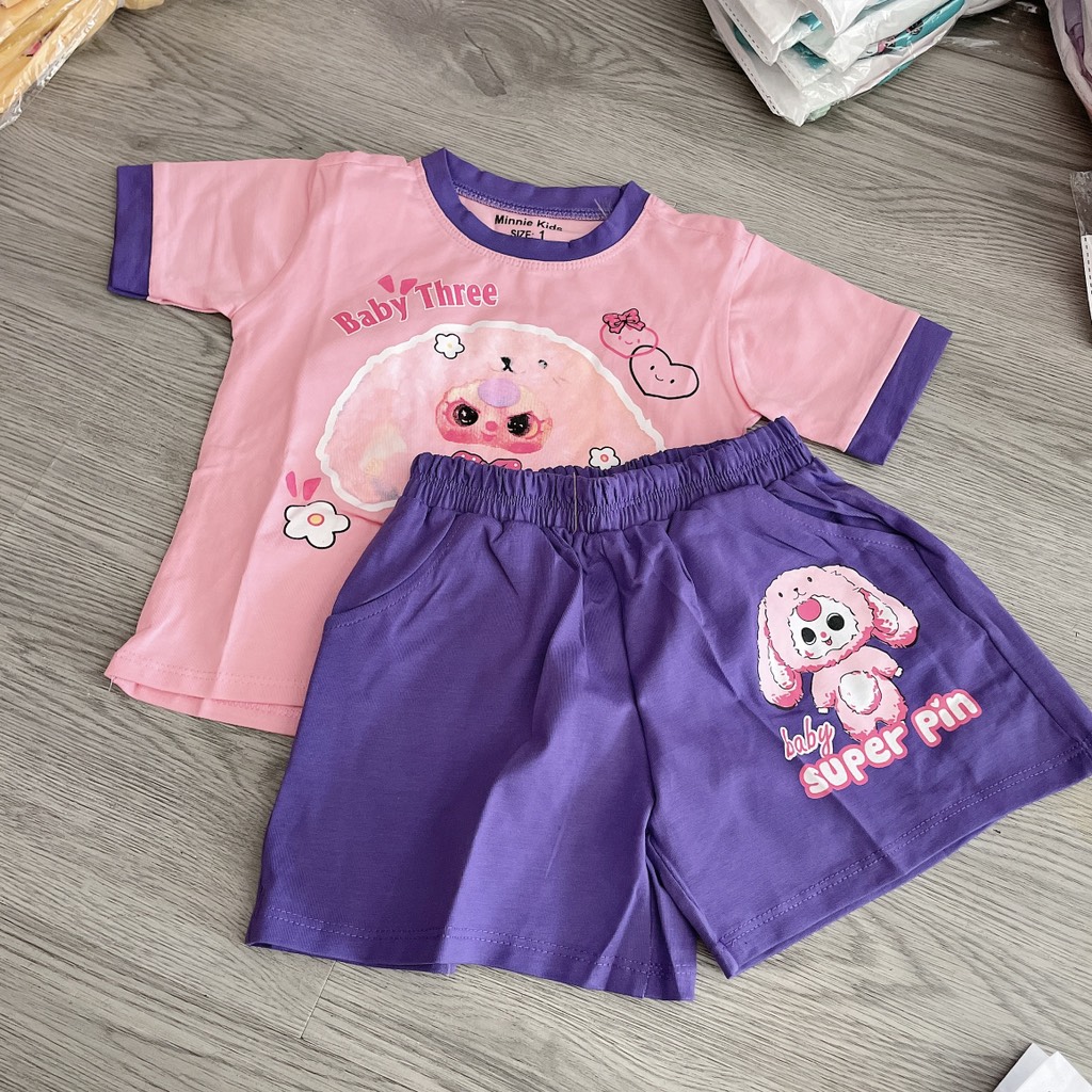 G548-Bộ cotton Baby viền tím (08.18.340)