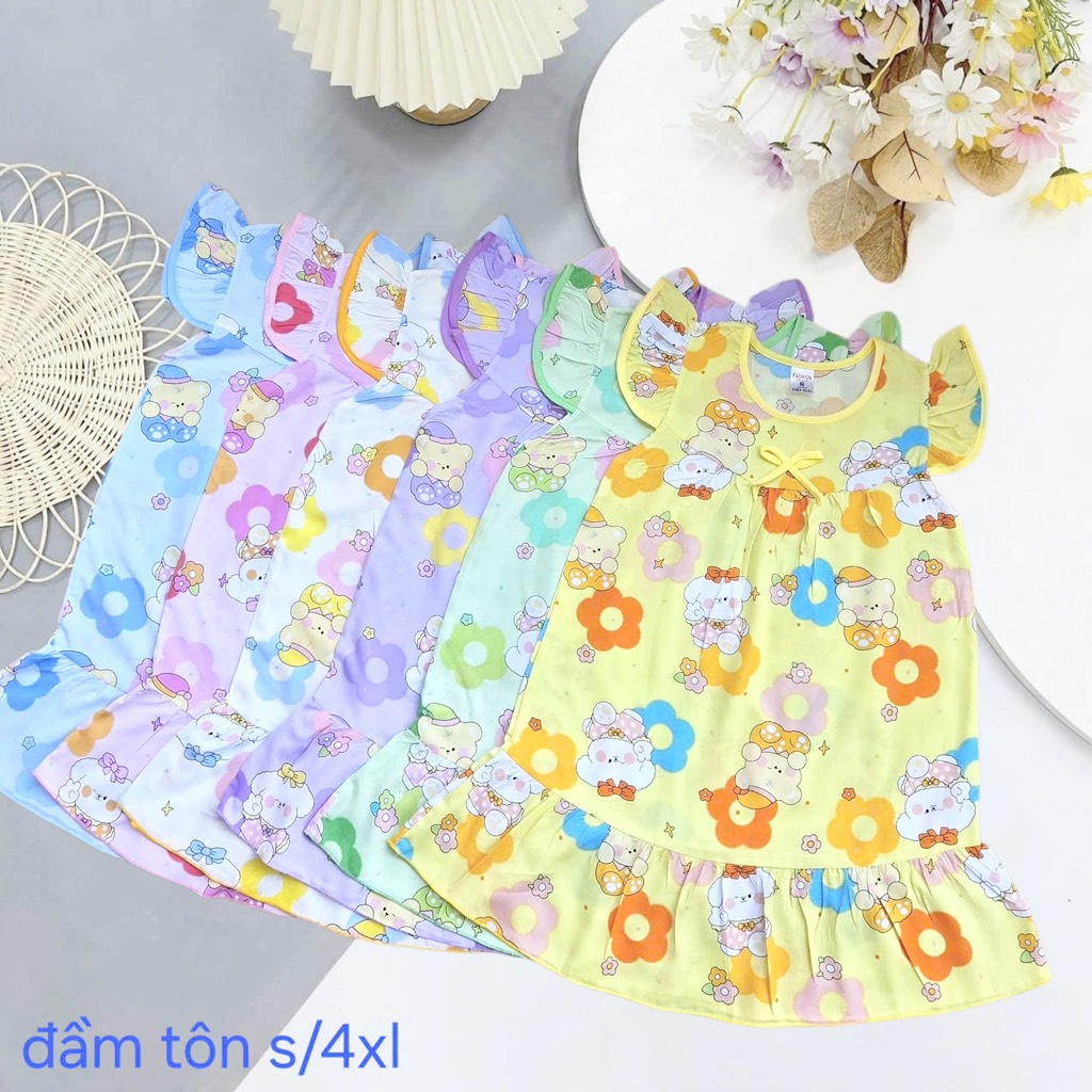 V393-Váy lanh cánh tiên 1/4XL (15.20kg)