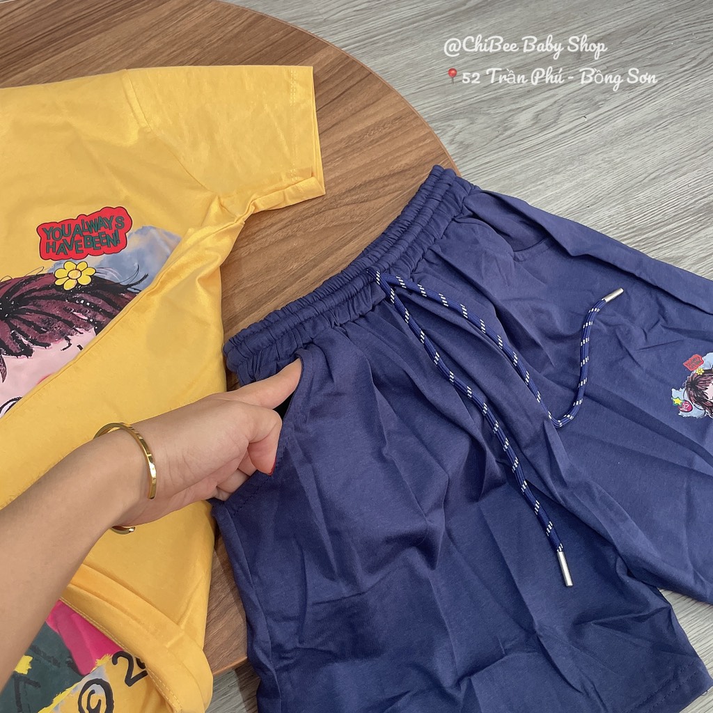 G476-Bộ cotton cô gái vàng CỒ xịn (28.42.190)