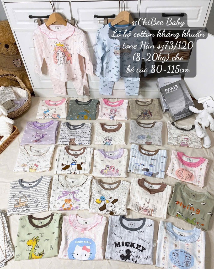 B597-Bộ dài cotton kk tone Hàn (08.20kg)