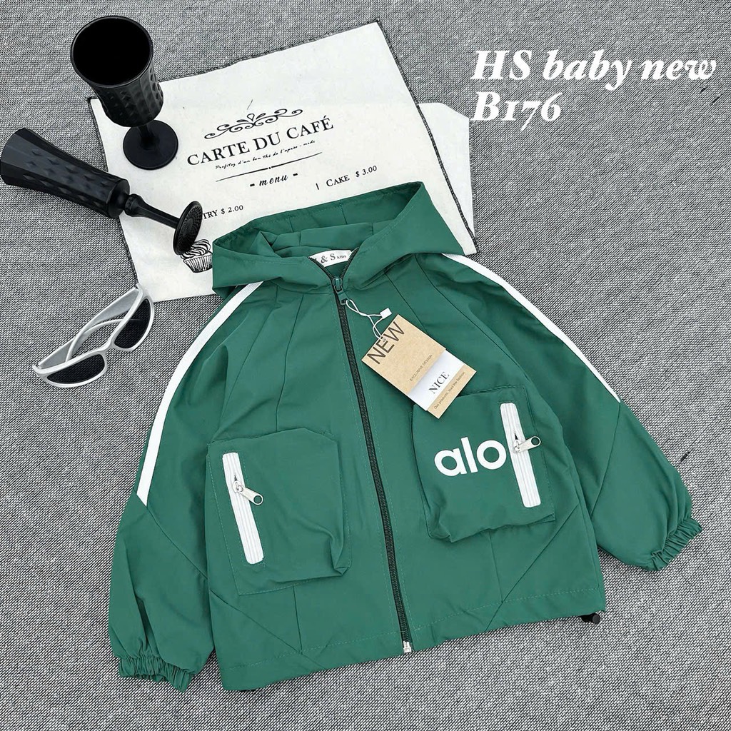K111-Áo khoác gió lỳ ALO (12.25.199)