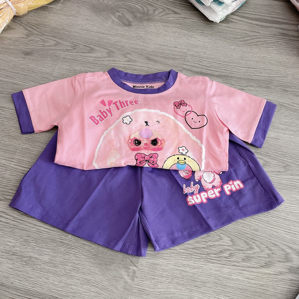 G548-Bộ cotton Baby viền tím (08.18.340)