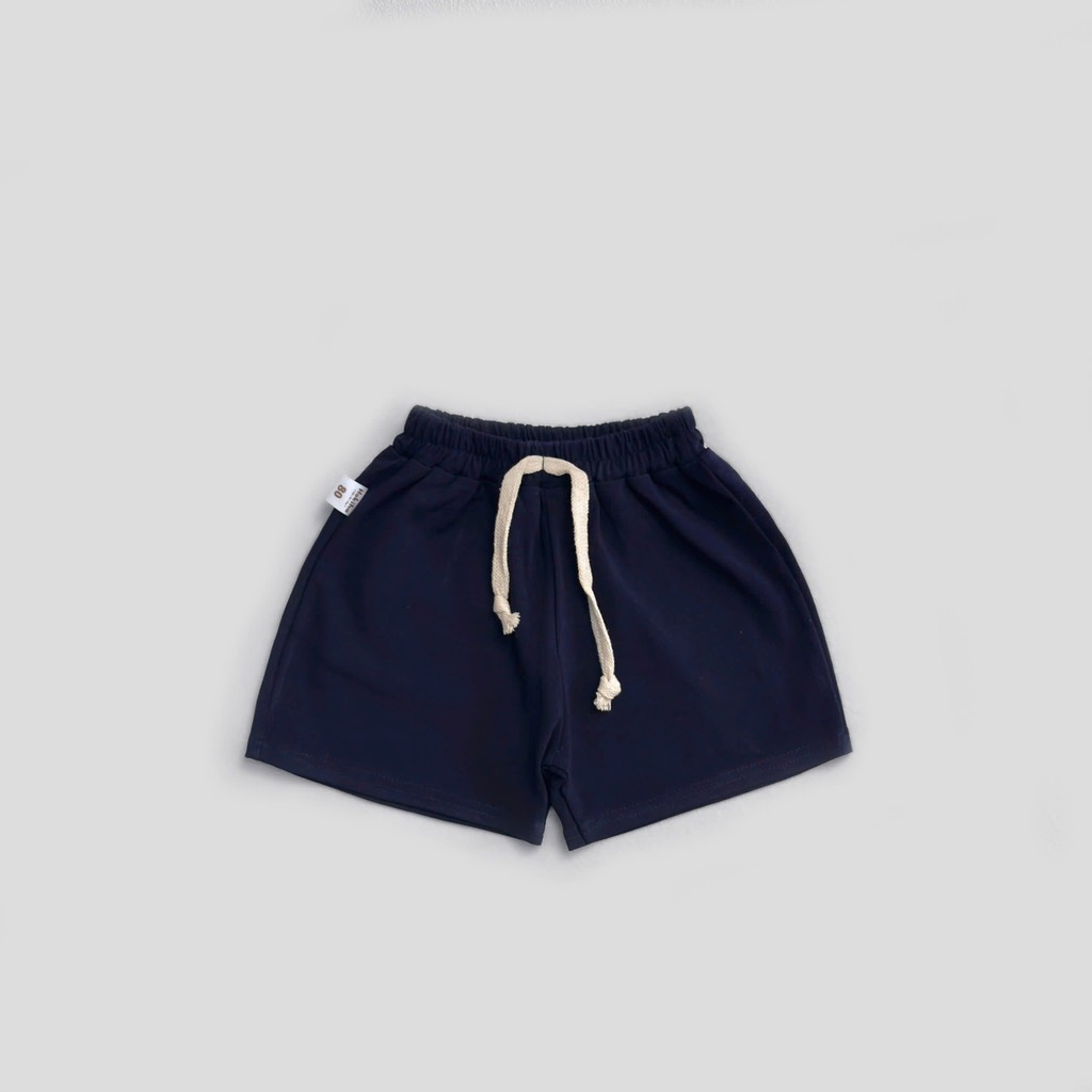 Q150-Quần đùi cotton zip rút dây