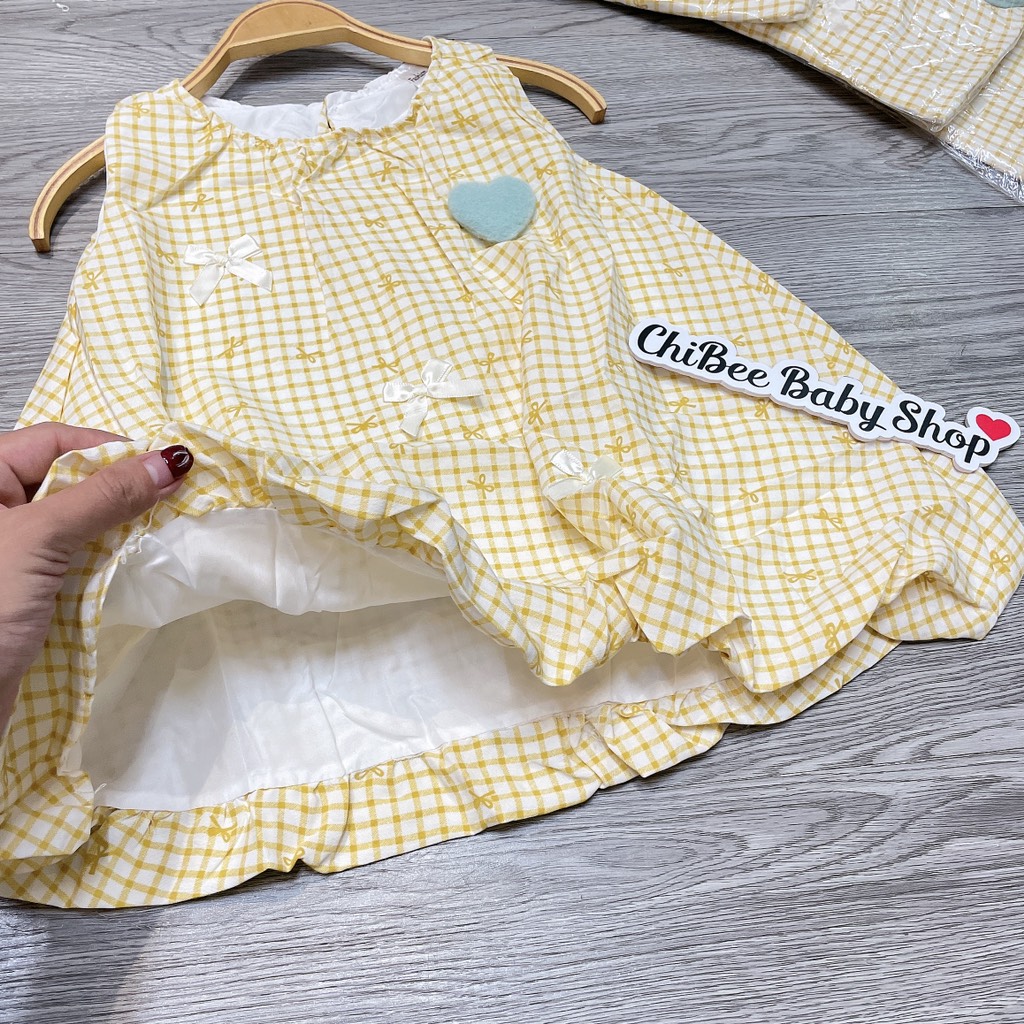V452-Váy đũi SN bí caro vàng (10.15kg)