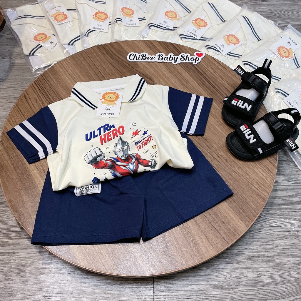 T760-Bộ polo cotton siêu nhân Hero (11.30kg)