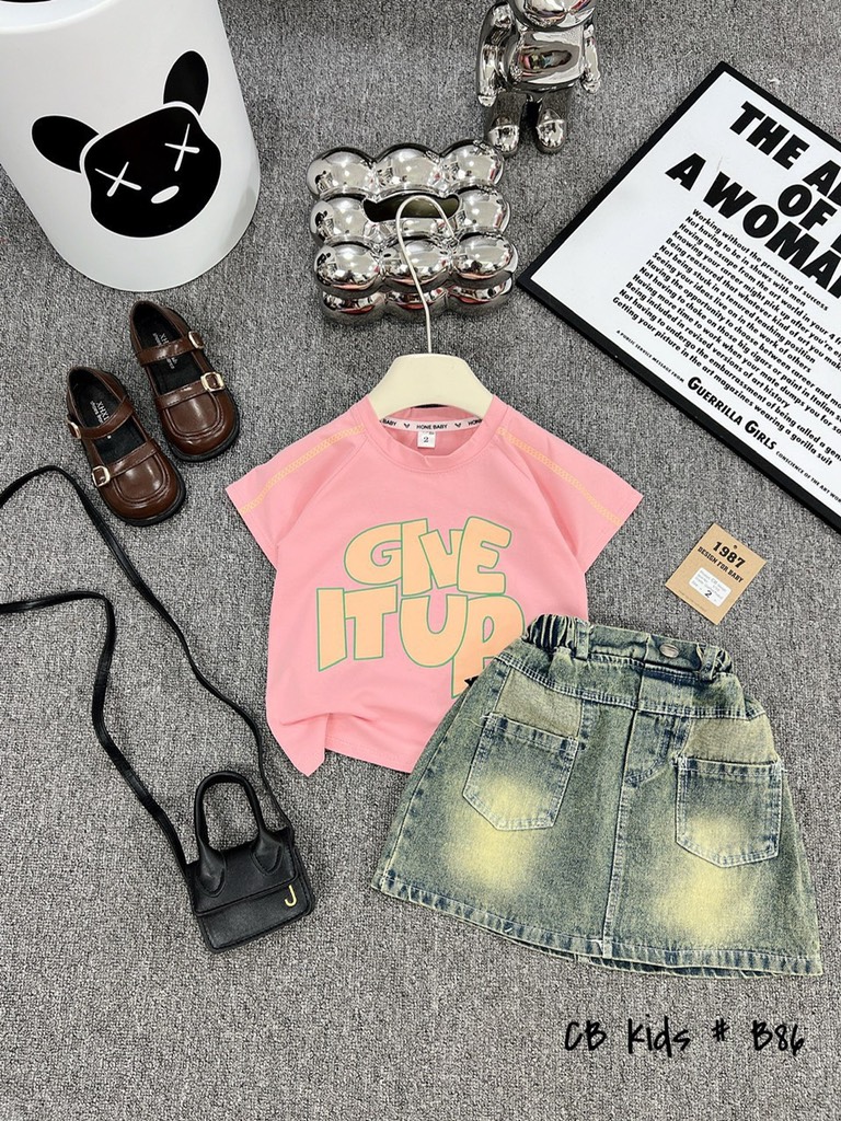 G083-Set GIVE hồng cv loang bụi