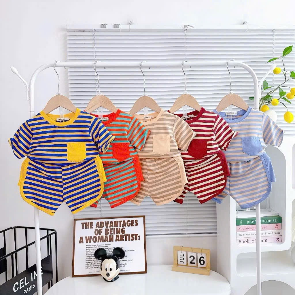 B512-Bộ cộc thun lạnh kẻ to (08.15kg)