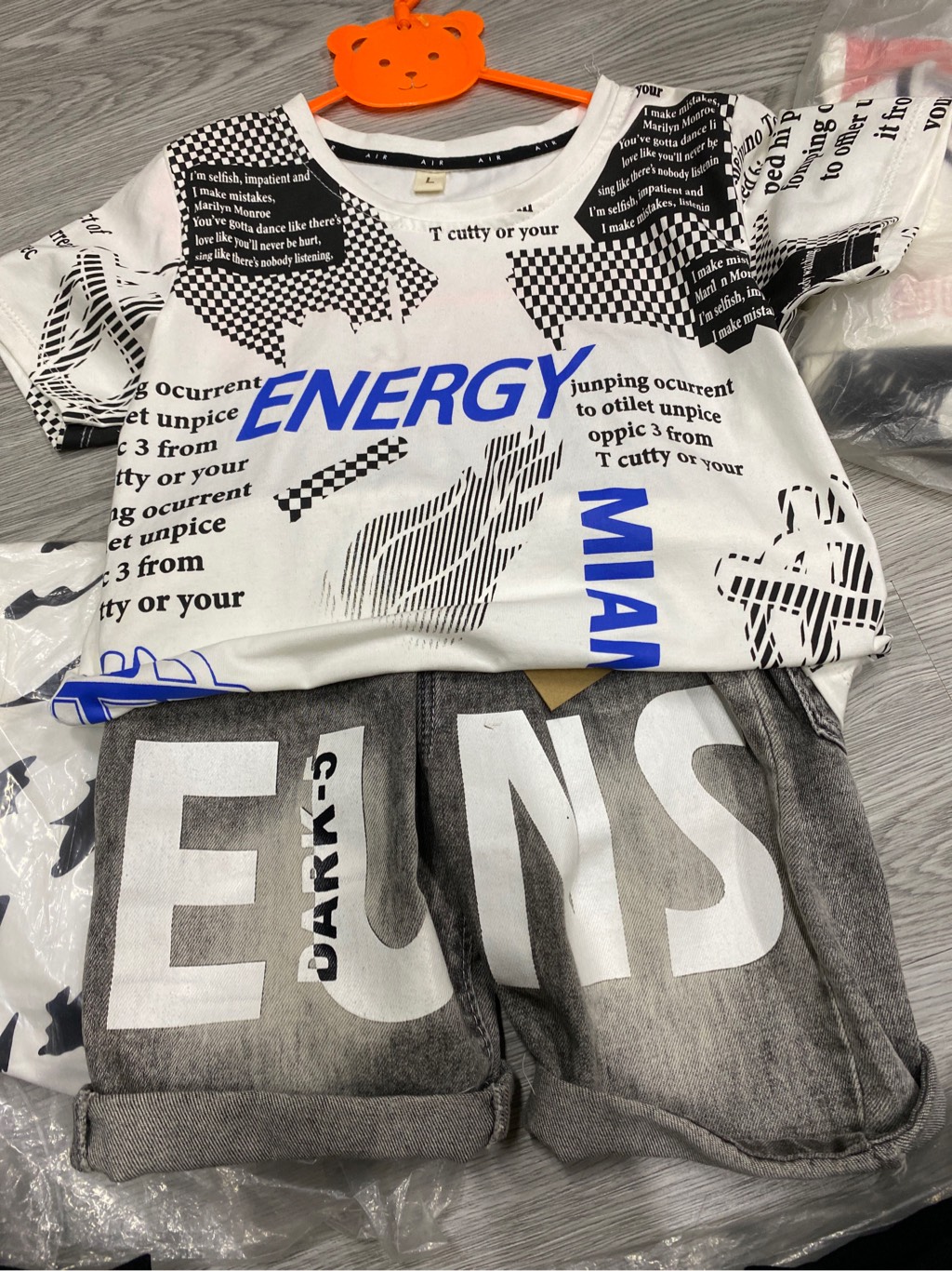 T049-Set jean QC bé trai đại