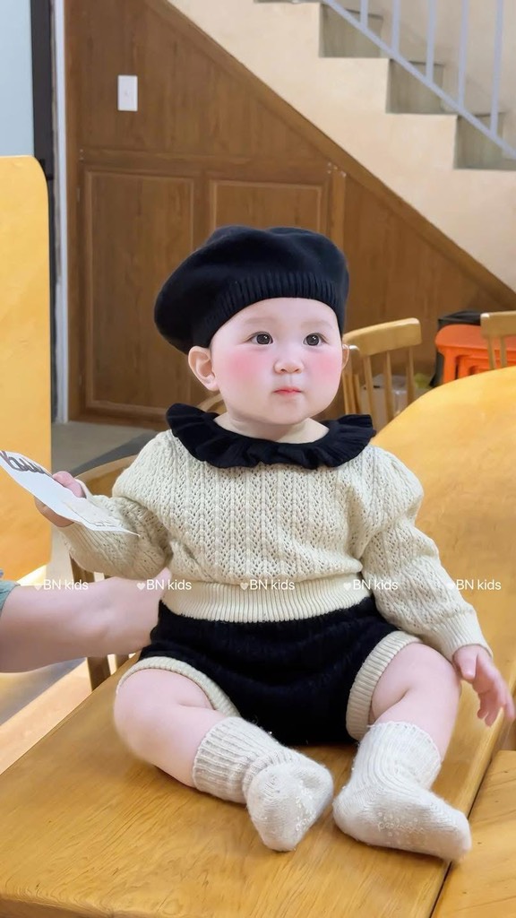 BD162-Set len áo kem quần chip đen (08.14kg)