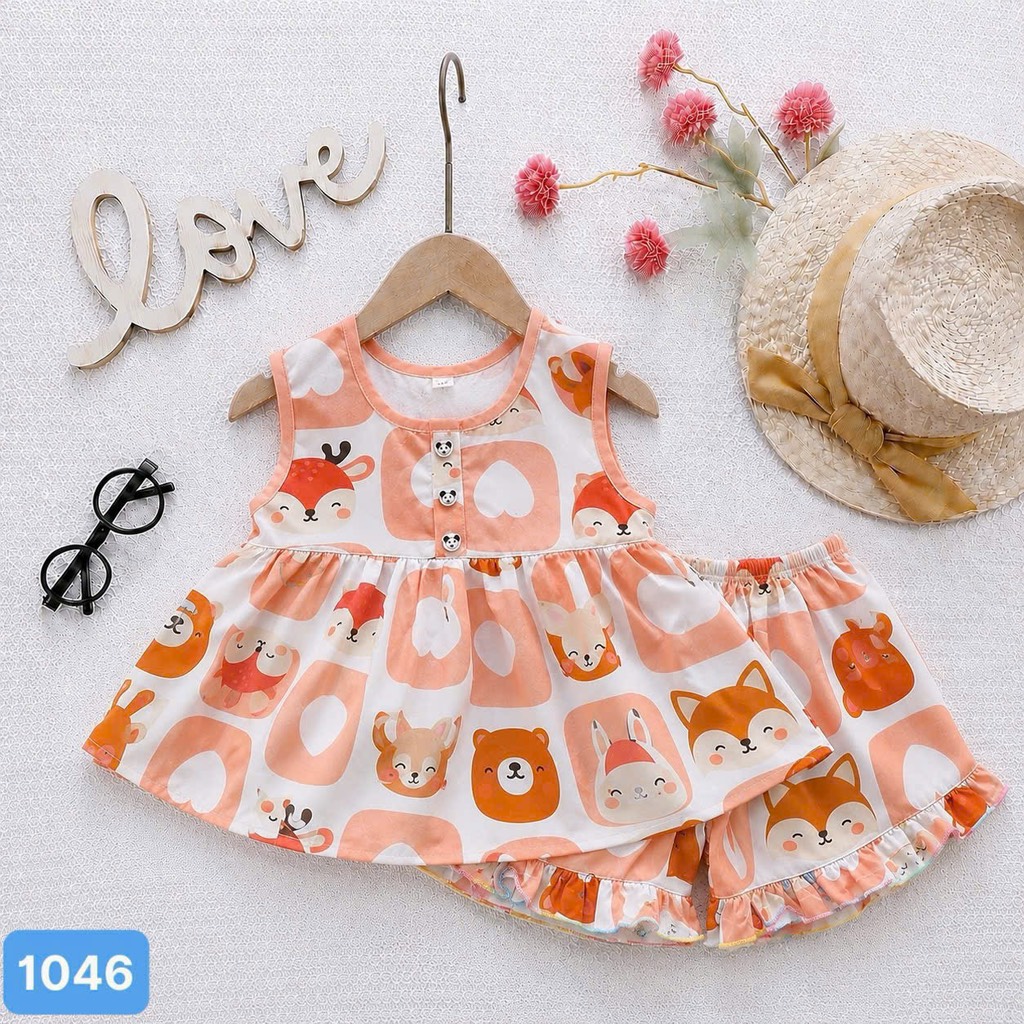 G849-Bộ lanh MT bé gái sát nách (15.28kg)