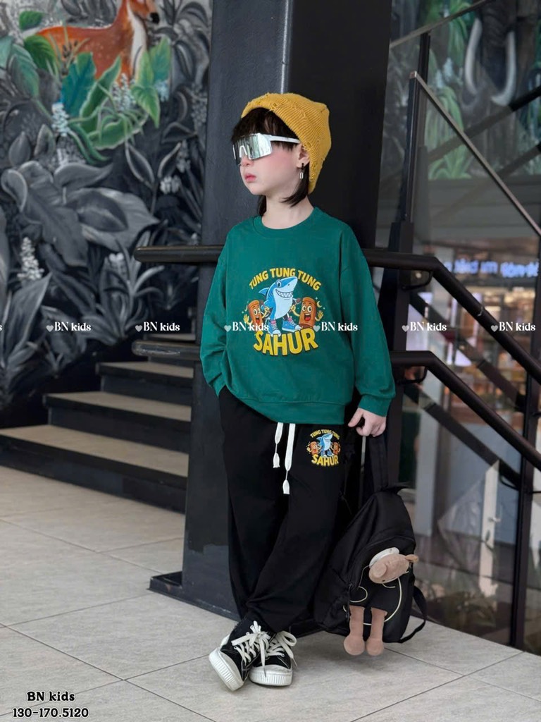 T488-Bộ dài cotton Tung Tung (22.32.573)