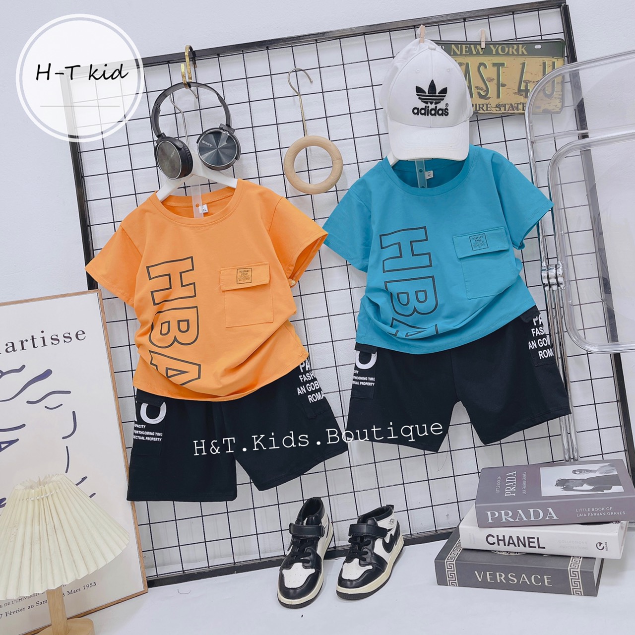 BTD005-Bộ cotton túi hộp HBA (XẢ)