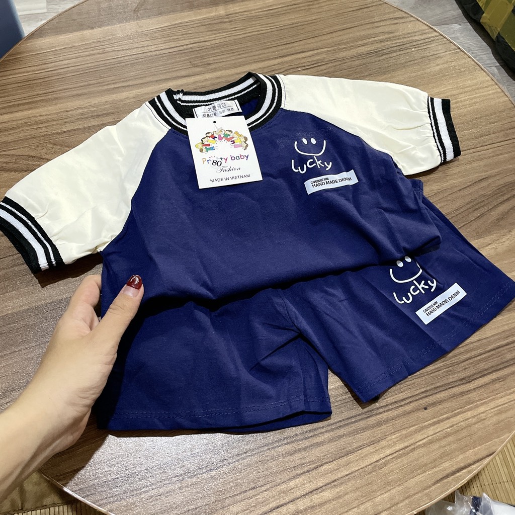 T724-Bộ cộc cotton Lucky bo viền (10.18kg)