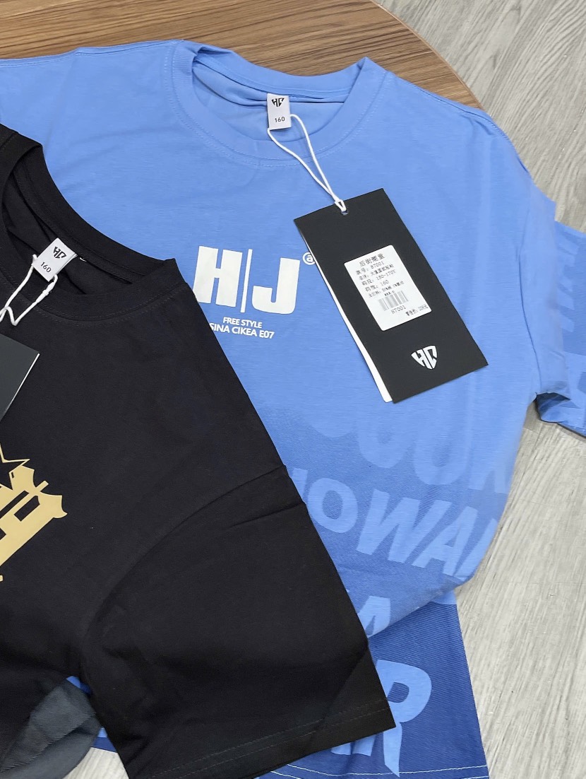 A208-Áo chữ loang xanh Cồ (28.50.247)