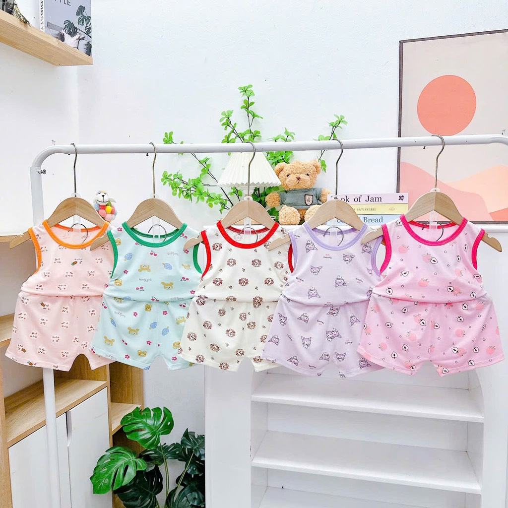 B535-Bộ thun lạnh balo bé gái (08.15kg)