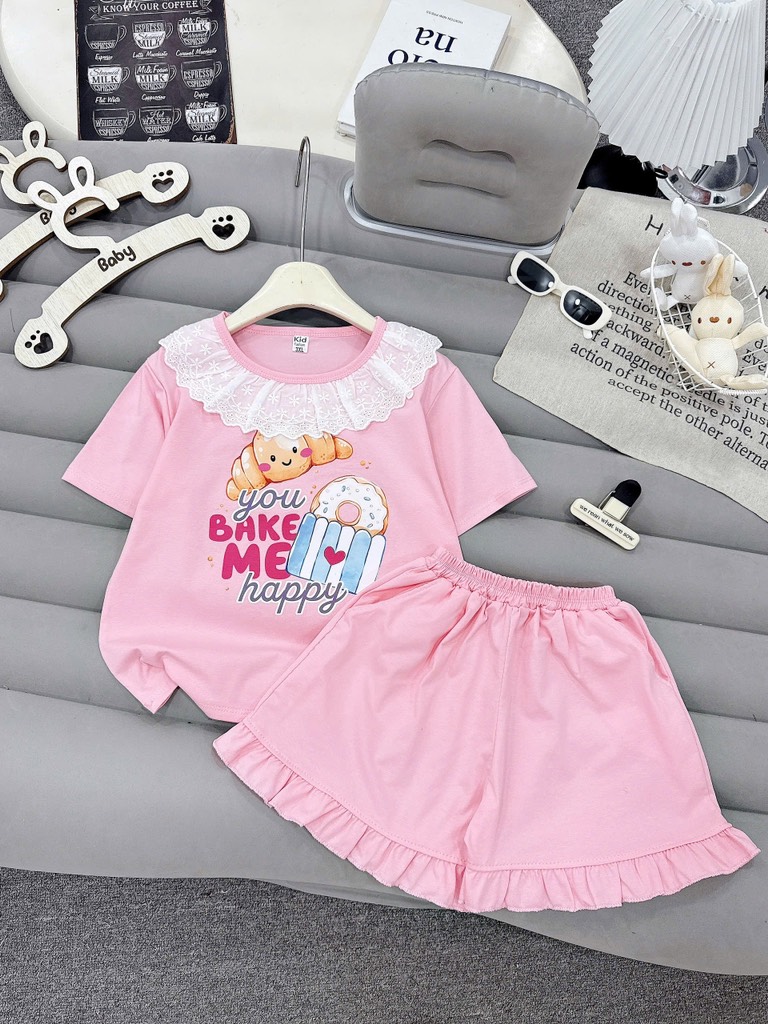 G895-Bộ cộc cotton bèo Happy (18.26kg)