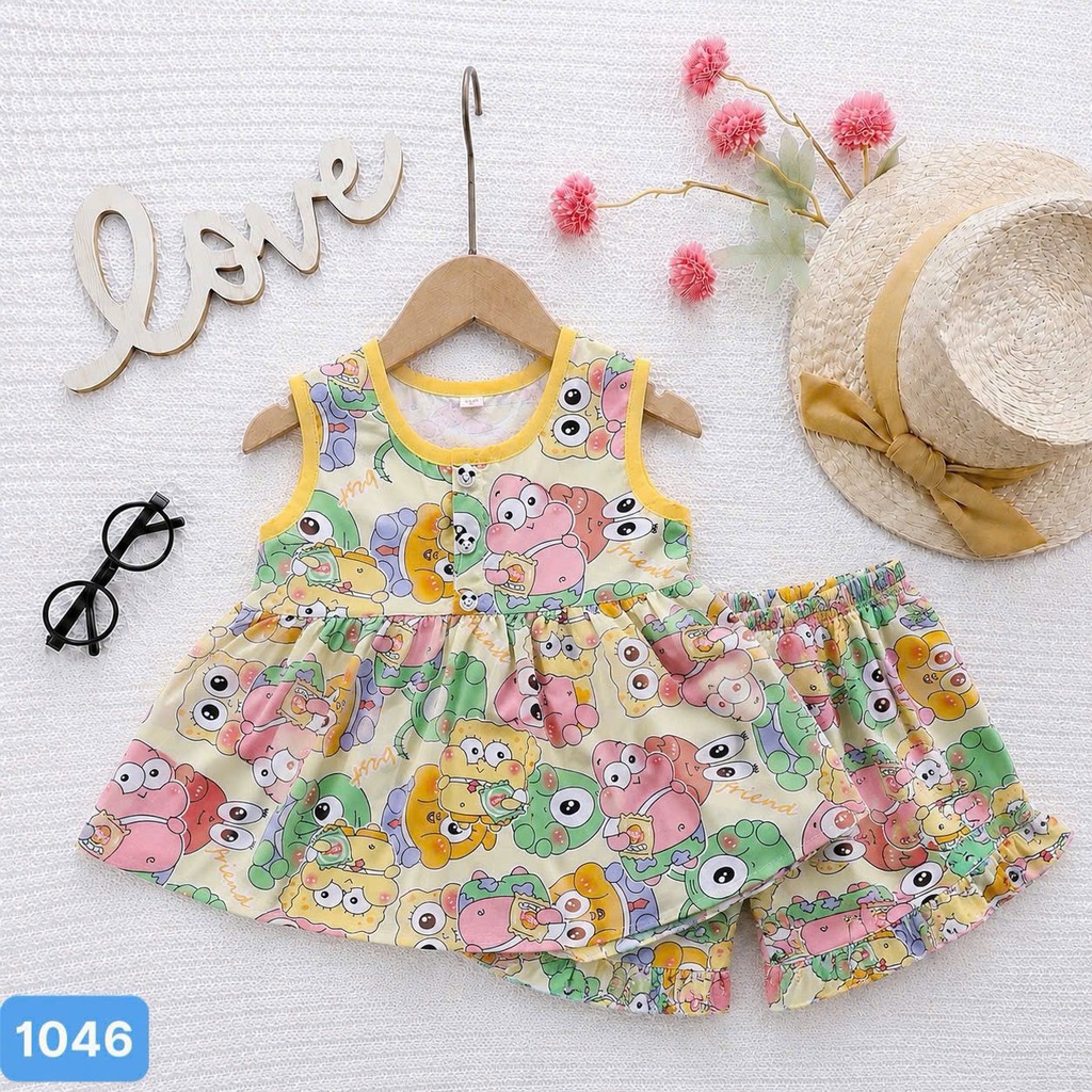 G849-Bộ lanh MT bé gái sát nách (15.28kg)