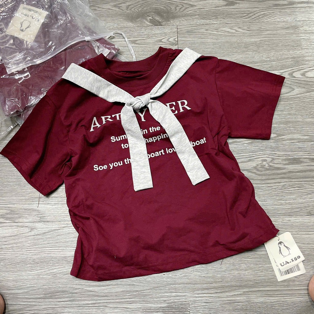 A435-Áo chữ đỏ kèm khăn Cồ (30.45kg)