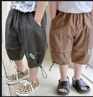 Q086-Quần kaki mềm lửng QC bé trai (14-20kg)