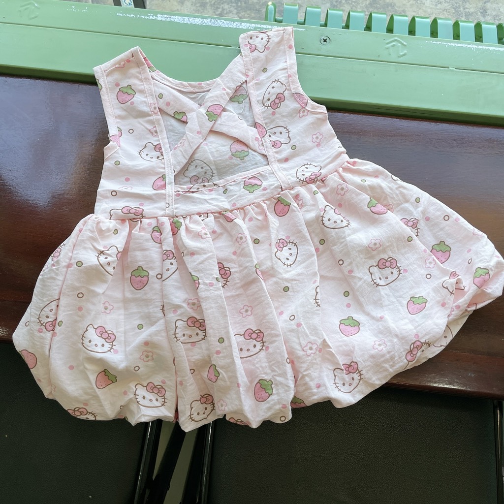V422-Váy đũi bí logo thỏ SN (08.14kg)
