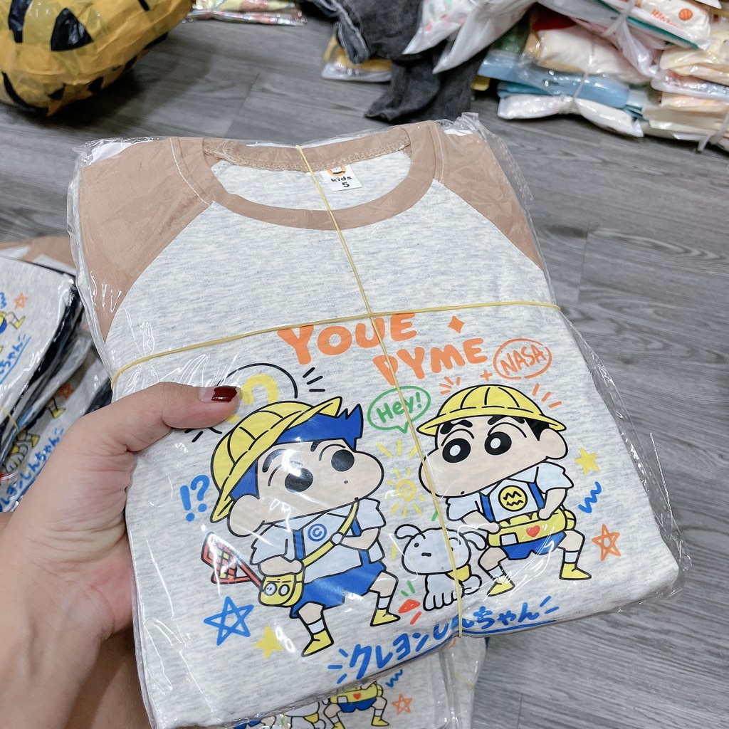 T796-Bộ cotton dài cu Shin phối (09.18kg)