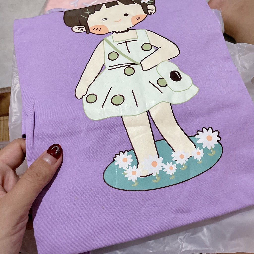 V444-Váy cotton suông bé summer (08.35kg)