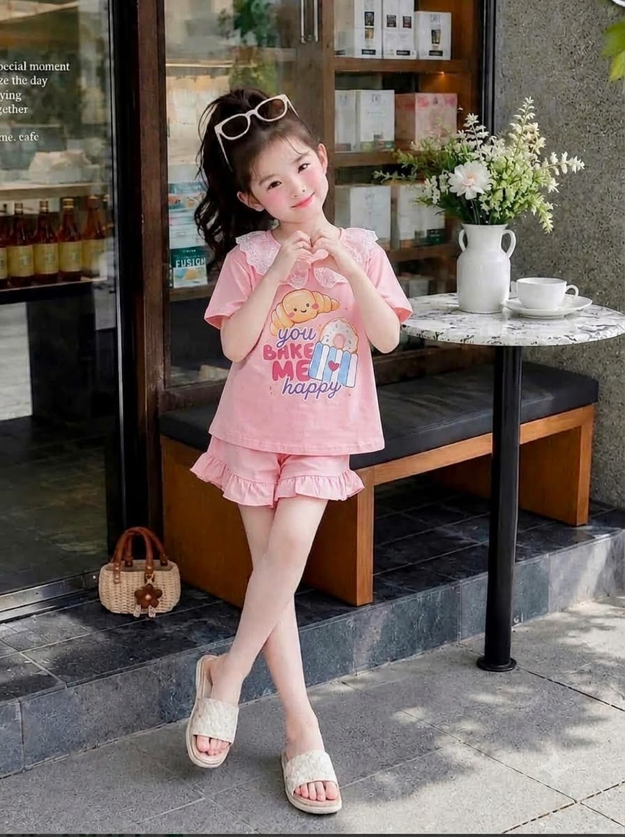 G895-Bộ cộc cotton bèo Happy (18.26kg)
