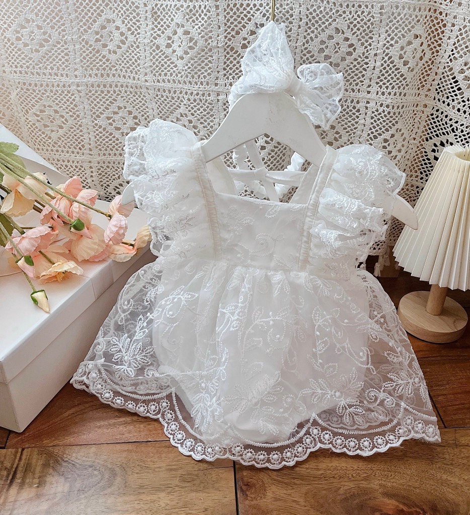 BD030-Body suit thiết kế bé gái