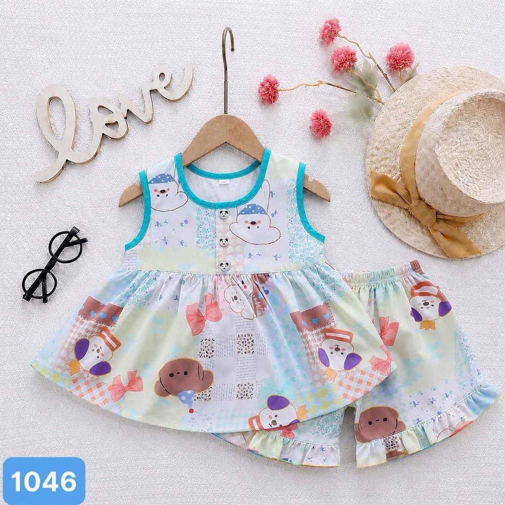 G849-Bộ lanh MT bé gái sát nách (15.28kg)