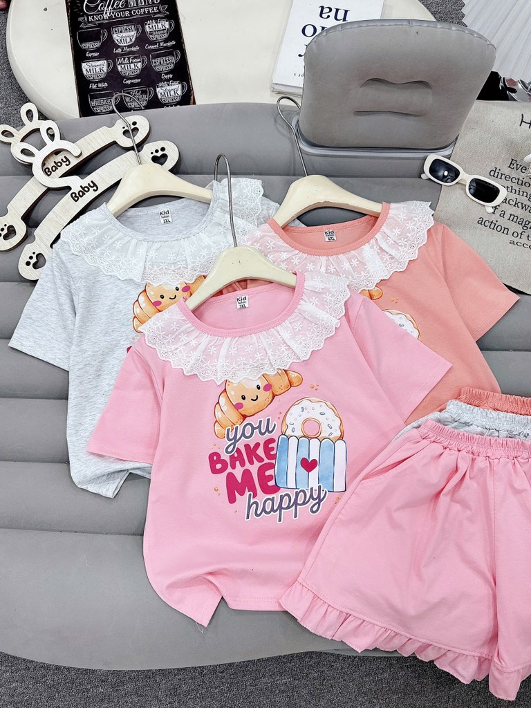 G895-Bộ cộc cotton bèo Happy (18.26kg)