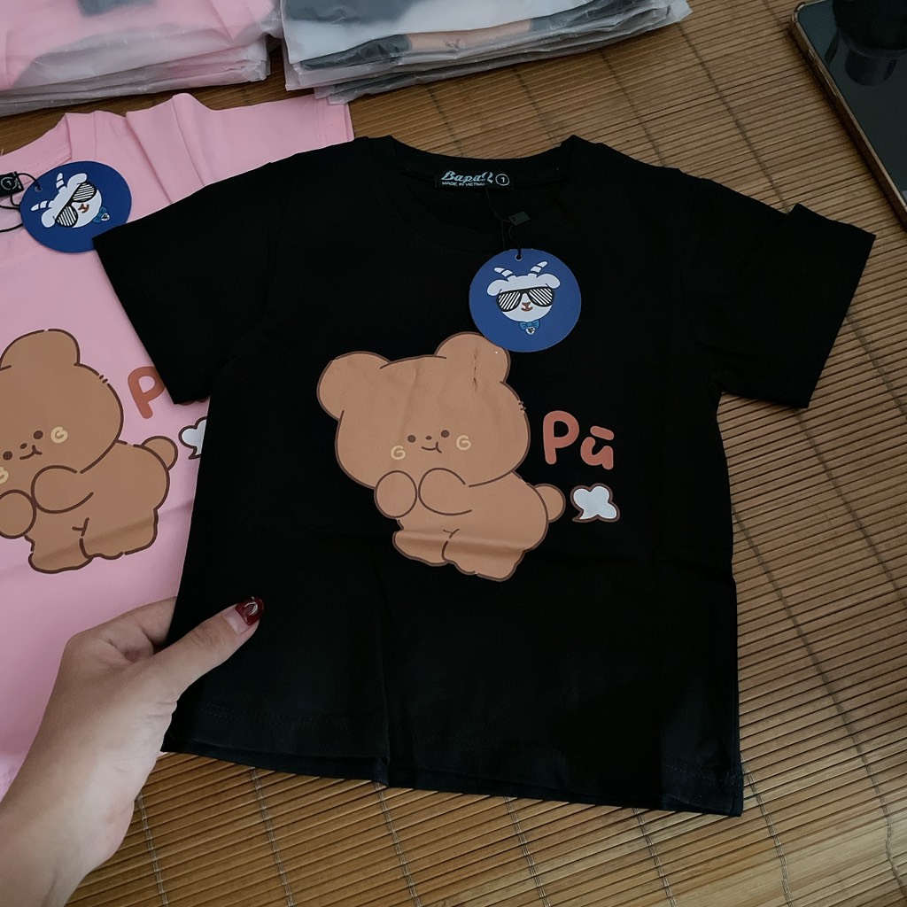 A416-Áo cộc cotton gấu nâu Pu (08.45kg)