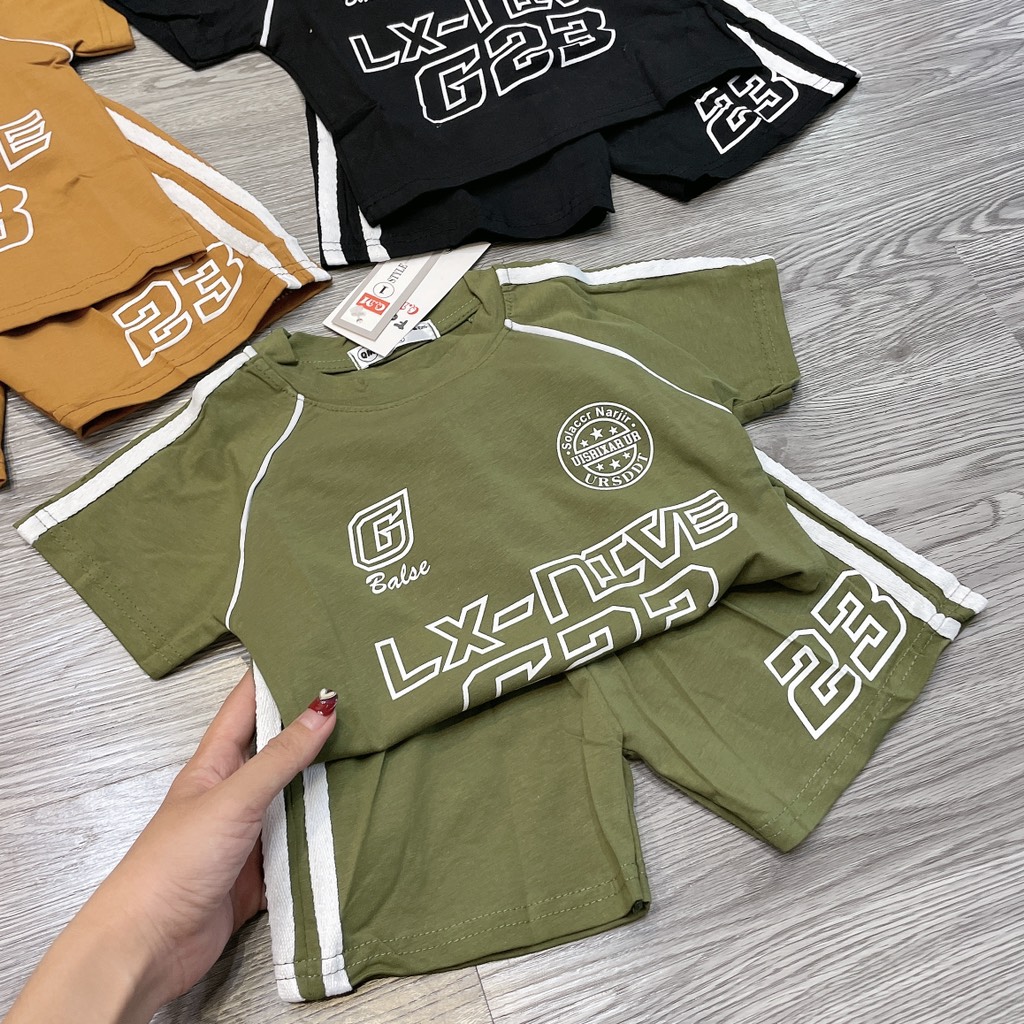 T462-Bộ cộc cotton số 23 viền (07.20.4046)