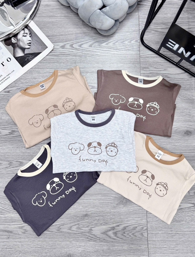 T476-Bộ tăm lạnh dài cún Funny (07.15.241)
