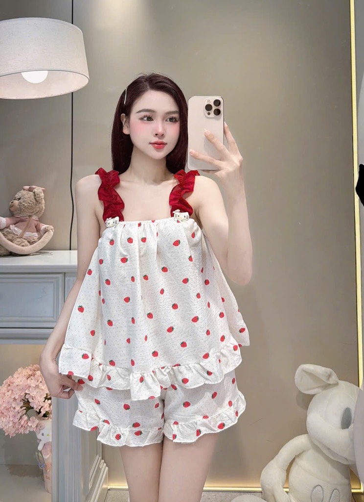N061-Bộ ngủ 2 dây đũi đùi 40-60kg