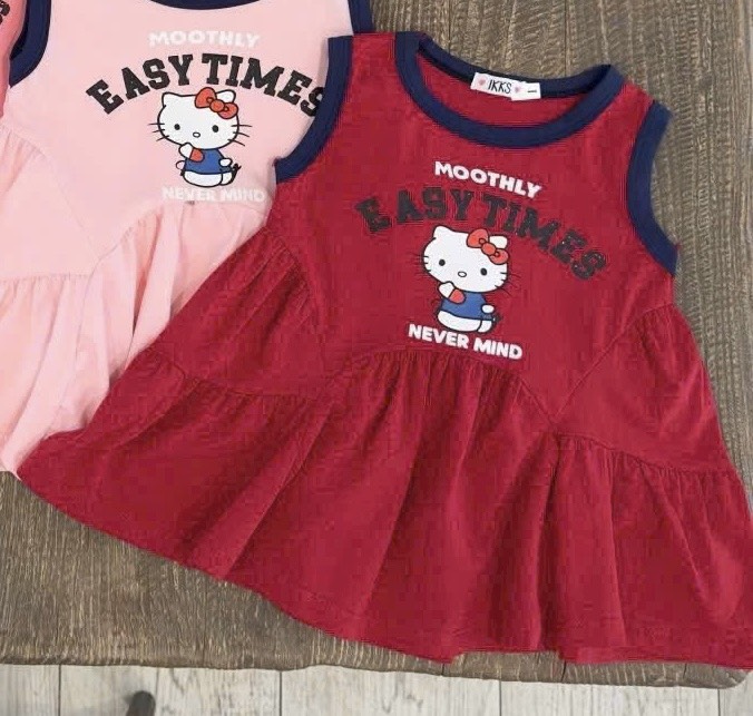 V390-Váy cotton SN Kitty viền (14.22kg)