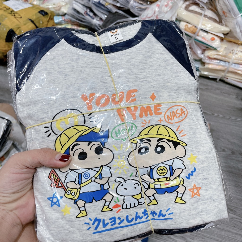 T796-Bộ cotton dài cu Shin phối (09.18kg)