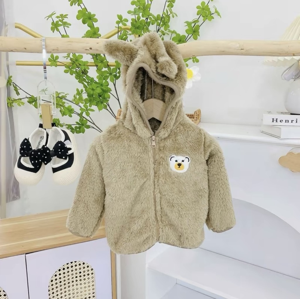 K114-Áo khoác lông gấu (05.15.349)