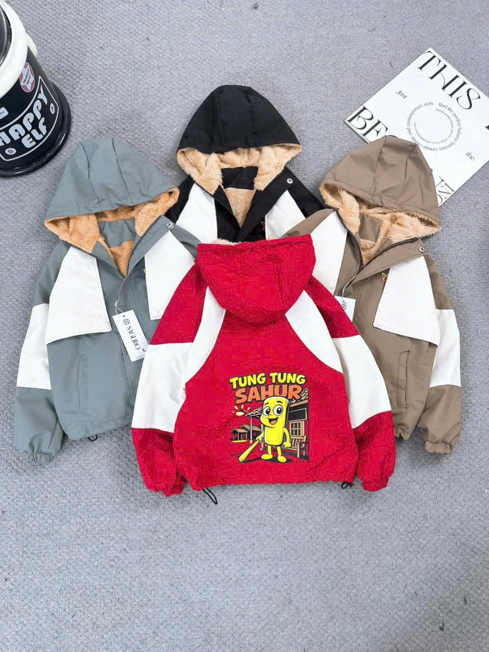 K134-Áo gió lót lông TungTung (13.28kg)