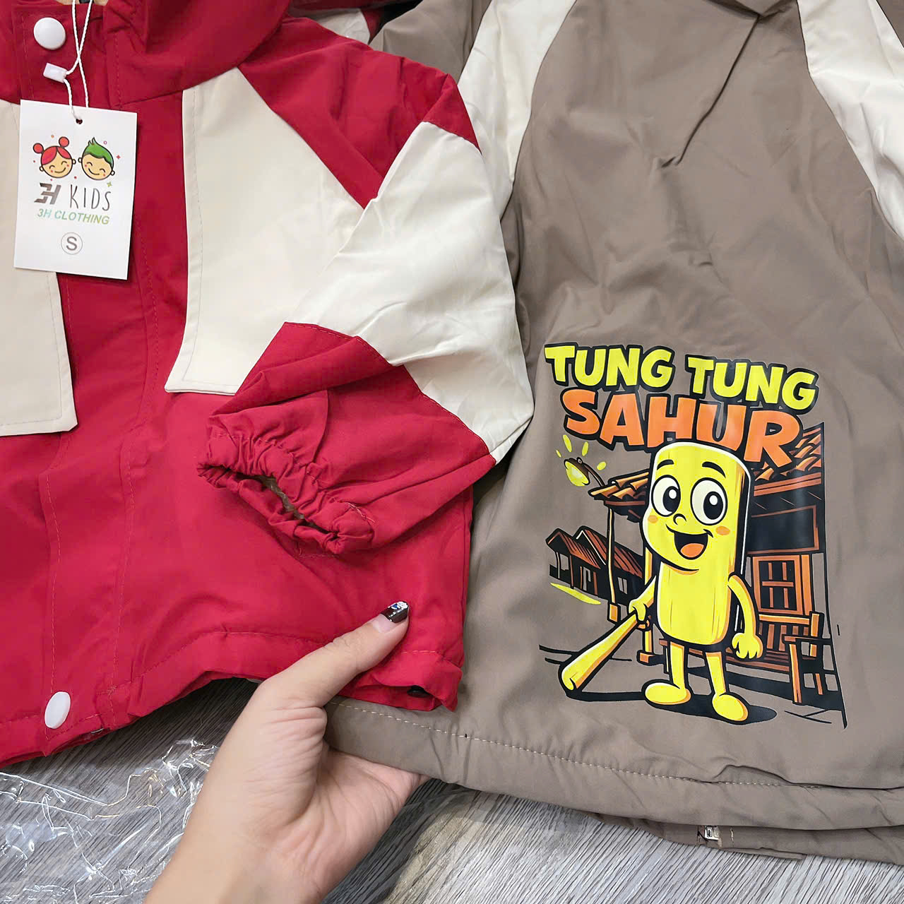 K134-Áo gió lót lông TungTung (13.28kg)