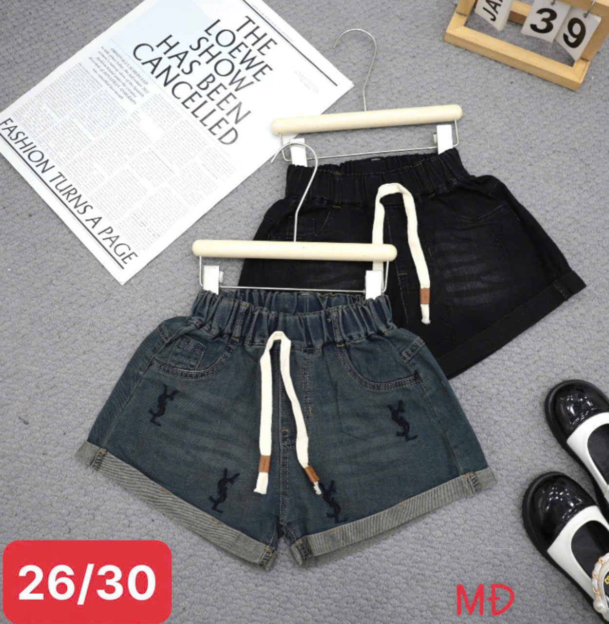 Q227-Quần đùi bé gái 2da xịn (16.28kg)