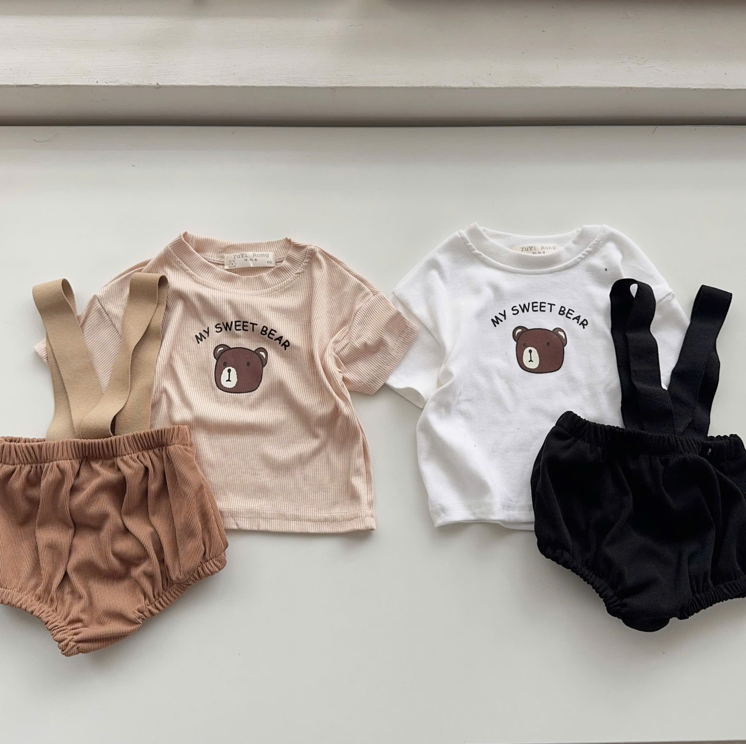 BD137-Set áo gấu quần chip dây kèm mũ (03.13kg)