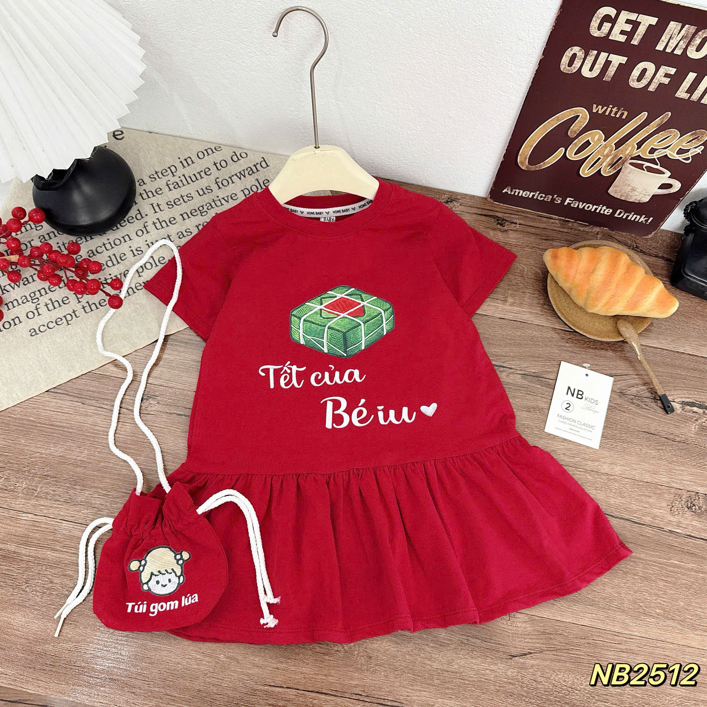 V313-Váy Tết bé iu Gái NB (8.28kg)